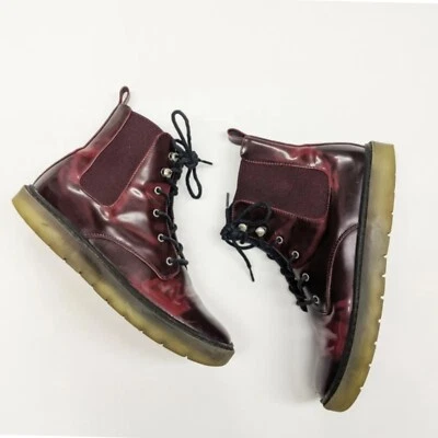 ZARA Lace up Military Ankle Boots Boy's Size 2 US - Image 1 of 4