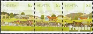 Suiza 2118-2120 banda de tres (completa edición) nuevo con goma original 2009 Al - Imagen 1 de 1