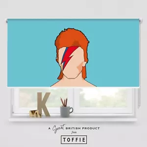 85 - David Bowie Pop Art bedrucktes Rollo - verschiedene Größen, Verdunkelung - Bild 1 von 4