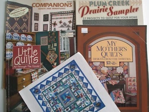 Quilting Book Lot of 4 PB Miniatures, Thirties Designs, Prarie Sampler, Patterns - Picture 1 of 6
