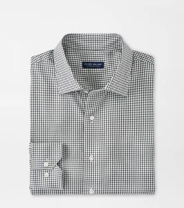 Camisa deportiva Peter Millar para hombre manga larga Francis abotonada flexible azul índigo XL - Imagen 1 de 10
