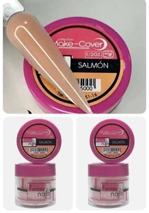 Polvo Maquillaje de Fantasy Uñas Color Salmón de 2oz - Imagen 1 de 1