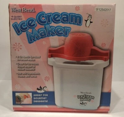 West Bend 4qt. Heladera Foto 1 de 4