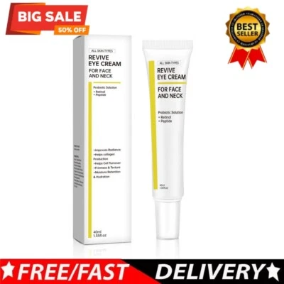 Crema de ojos NIDA Revive para rostro cuello solución probiótica péptido de retina Foto 1 de 4