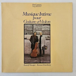 Rudolf Wangler Roman Totenberg Musique Intime For Guitar And Violin Paganini NM - Picture 1 of 3