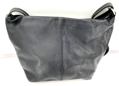 ILI New York Toronto Negro Lujoso Cuero Hobo Bolso de Hombro Cartera de Mano Foto 1 de 4