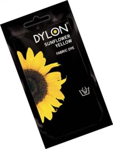 1 x New 50g Dylon Hand Dye for Cloth Fabric Colouring – Sunflower Yellow - Picture 1 of 1