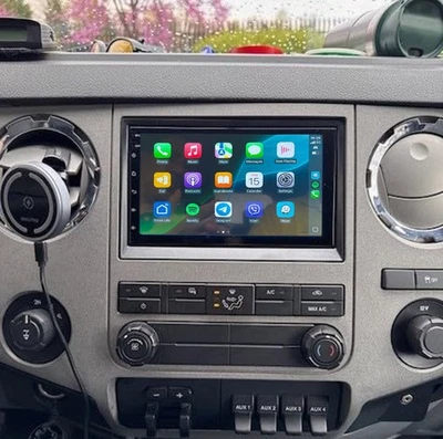 For Ford F-250 F-350 Super Duty Apple CarPlay Android 15 Radio Stereo GPS WiFi - Image 1 of 4