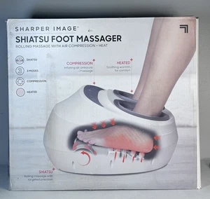 Masajeador de pies Shiatsu Sharper Image - blanco - Imagen 1 de 8