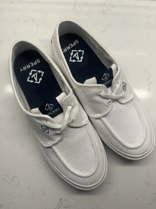 Sperry Top-Sider Damen-Sneaker, weiß, Canvass, ohne Binden Slipper, 8,5 - Bild 1 von 5