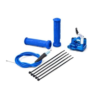 New 7/8'' 22mm Thumb Throttle Cable Accelerator Handle Assembly for 50cc 70cc... - Picture 1 of 4