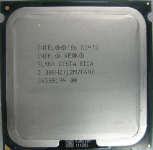 Intel Xeon E5472 3.0GHz Quad-Core 4Threads 80 W LGA771 1600 MHz CPU Processor - Image 1 of 4