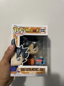 Funko Pop! Goku Ultra Instinct DragonBall Z #1232 NYCC 2022 exclusivo compartido - Imagen 1 de 5