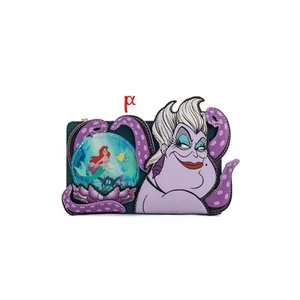 Cartera Loungefly Disney Sirenita Úrsula y Ariel Bola de Cristal Villanos Solapa - Imagen 1 de 4