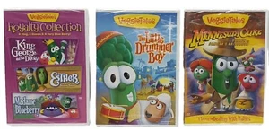 (3) VeggieTales Kids DVDs (NEW in PLASTIC) - Imagen 1 de 4
