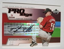 2005 Upper Deck Pro Sigs Signature Sensations #BD Brandon Duckworth T3