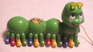 Leap frog Caterpillar ALPHABET PAL Green Talking Learning Toy Working - Picture 1 of 10