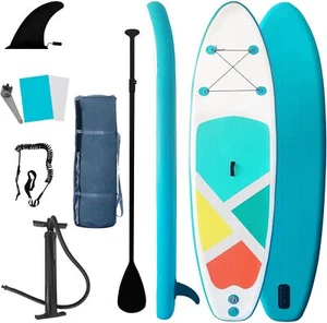 Inflatable Stand-Up Paddle Boards for Adults, 10ft Inflatable Yoga Paddleboard - Picture 1 of 7