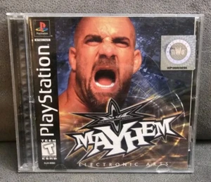 Black Label WCW Mayhem (Sony PlayStation 1, 1999) CIB -GETESTET- - Bild 1 von 7