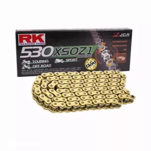 Moto Chaîne Or Rx Anneau RK GB530XSOZ1 Avec 100 Rouleaux Et Joints Toriques O - Bild 1 von 1