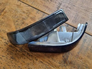 RENAULT 5 GT TURBO NEW SMOKED GREY FRONT INDICATORS LIGHTS PAIR - Picture 1 of 1