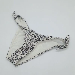 Parte inferior de bikini RVCA para mujer XS/6 Animal Instincts cobertura francesa corbata lateral - Imagen 1 de 8