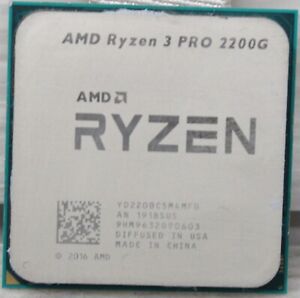 AMD RYZEN 3 PRO 2200G CPU Processor>