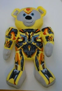 Build A Bear Transformers Bumblebee Amarillo 17" Cambios en Autobot Brazos Movibles - Imagen 1 de 8