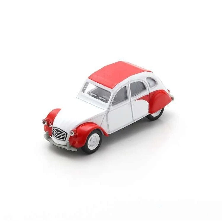 1 64 SCHUCO Citroen 2Cv 1976 White Red 452037200
