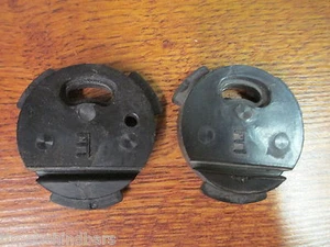 VINTAGE OLDSCHOOL RETRO CLIP PEDAL CLEATS #3 SCHWARZ - Bild 1 von 2
