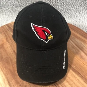 Arizona Cardinals Youth Ball Cap Kids OSFM Snapback Black Hat - Picture 1 of 7