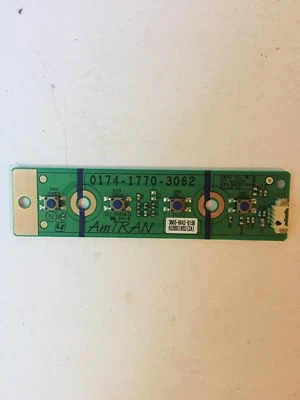 VIZIO M55E0 CONTROL BUTTON BOARD 0174-1770-3062 - Image 1 of 3