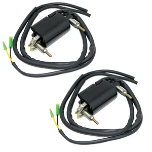 2 Ignition Coils for Kawasaki KZ1000P KZ1000 Police 1000 1982-1995 - Picture 1 of 1