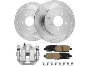 For 2003-2005 Nissan 350Z Brake Pad Rotor and Caliper Set Detroit Axle 15677DBFP - Picture 1 of 2