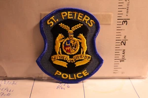 police patch   ST PETERS POLICE MISSOURI - Picture 1 of 1