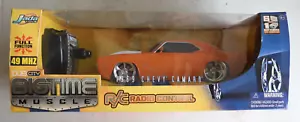 1969 Camaro Orange 1/18 Big Time Muscle RC Jada Radio Controlled Dub City - Picture 1 of 5