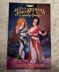 The Jinkx & Dela Holiday Special (BenDelaCreme & Jinkx Monsoon) Signed Poster - Picture 1 of 5