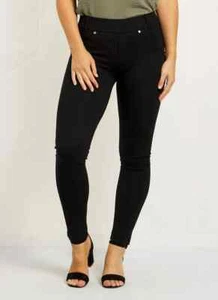 Caroline K Morgan Black Ponte Pants SIZE 10 BRAND NEW So Comfortable ! - Picture 1 of 2