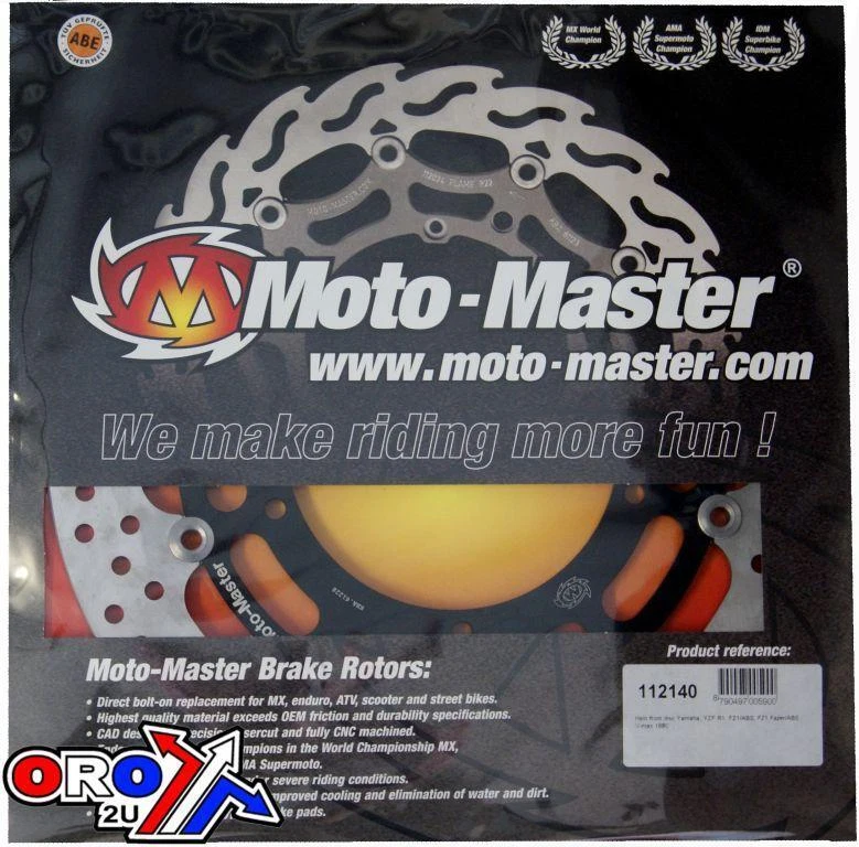 FRENO DISCO DELANTERO, MOTO-MASTER 112140 YAMAHA YZF-R1 04-19, R6 17-19, MT10 16-19 Foto 1 de 1