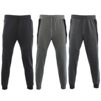 Mens Skinny Jogger Fleeced Track Pants 