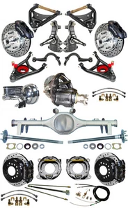 NEW 2" DROP SUSPENSION & WILWOOD BRAKE SET,CURRIE REAR END,ARMS,POSI GEAR,687273 - Picture 1 of 12