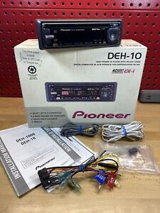 VTG Pioneer DEH- 10 Super Tuner III CD AM FM  Equalizer 45Wx4 NEW in Box ! 90s