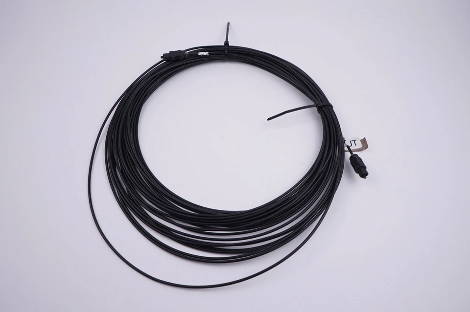 Cable de audio digital de fibra óptica TOSLINK SPDIF 50 pies Foto 1 de 1