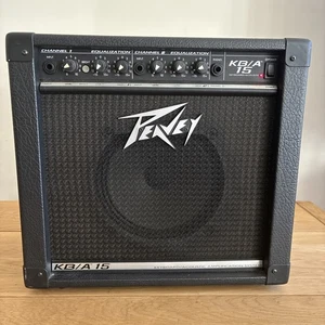 Peavey KB/A 15 Keyboard Acoustic Amplifier - 15W Blue Marvel Speaker - Turns On - Picture 1 of 23