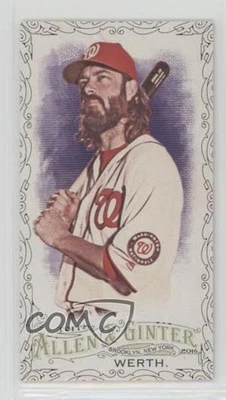 2016 Topps Allen & Ginter Mini Black Border Jayson Werth #35 - Image 1 of 2