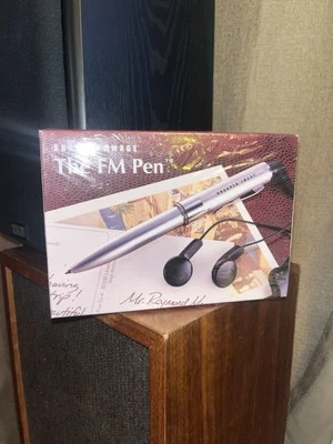 Sharper Image THE FM PEN QU129 Sealed New Unused Rare Retro VTG - Image 1 of 4
