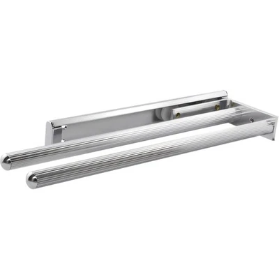 Geschirrtuch-Auszug Pluto 2-armig 442 mm Alu eloxiert glänzend - Bild 1 von 3