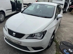 2014 SEAT IBIZA TOCA 1.4 PETROL CGGB lB9A 5 DOOR IN WHITE BREAKING SPARES PARTS - Picture 1 of 7