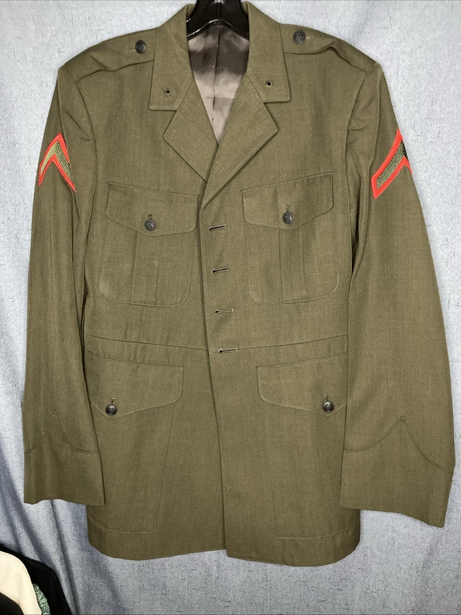 Usmc Green Uniform In Original Vietnam War Uniforms for sale | eBay