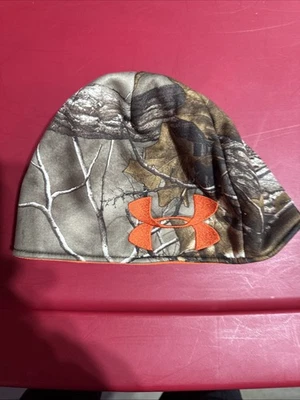 Under Armour Real Tree Reversible Camo Beanie - Image 1 of 4